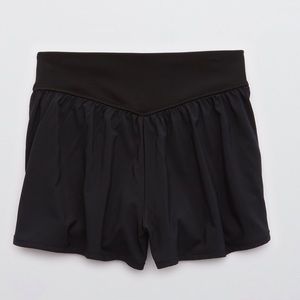 AERIE Offline nylon running shorts